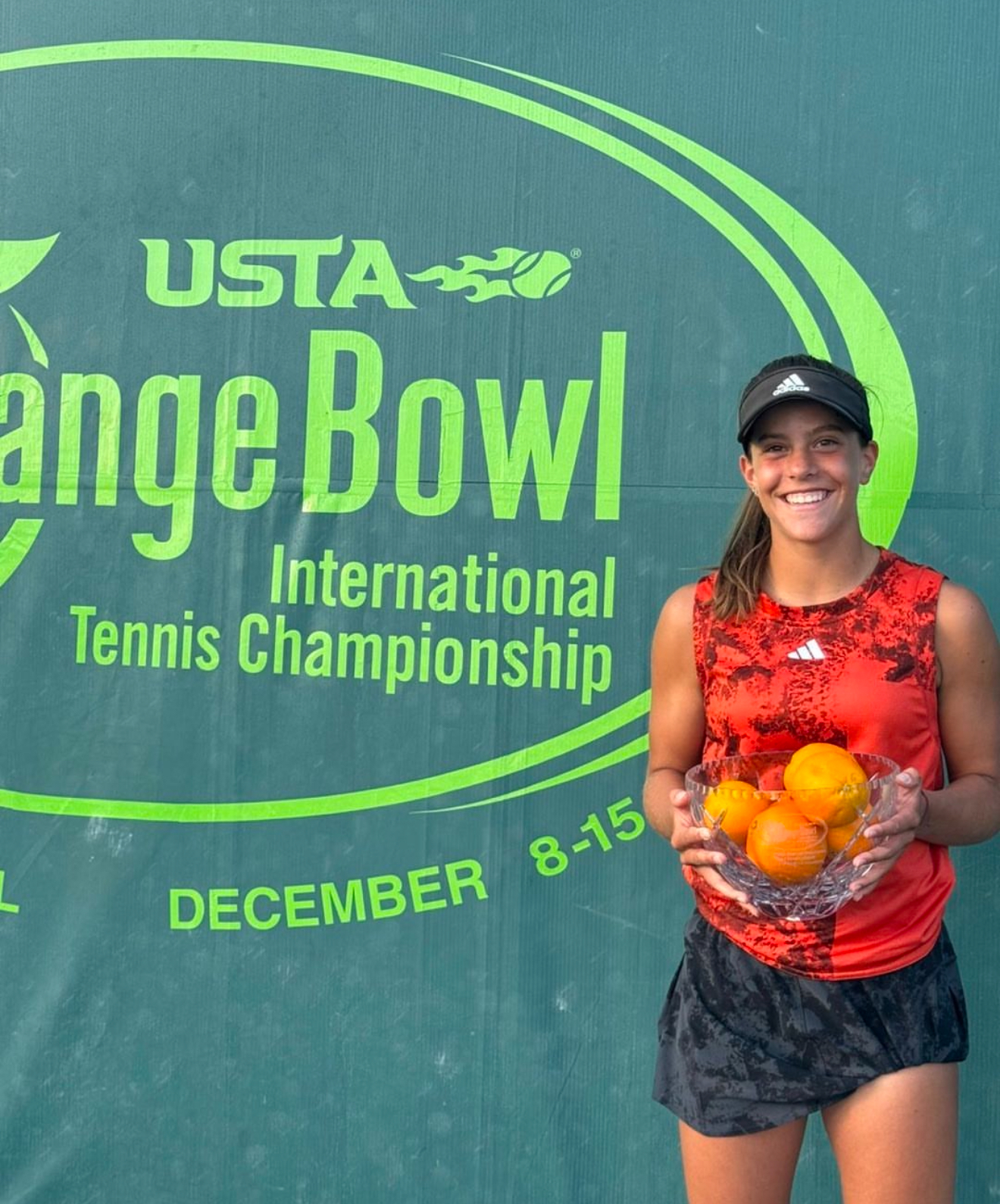 MONTSE PRESUME EL ORANGE BOWL Federación Mexicana de Tenis